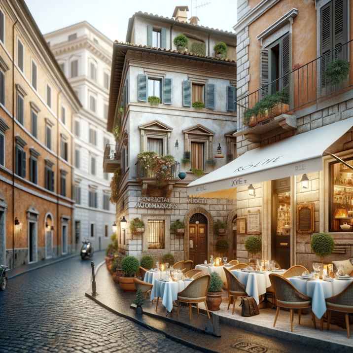 Find great accommodations and restaurants in Rome Italy